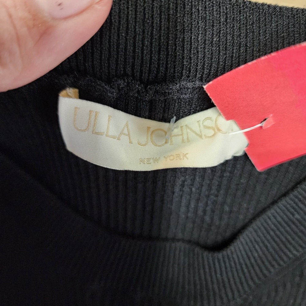 Ulla Johnson Black Ruffle Skirt Set - Picture 6 of 9